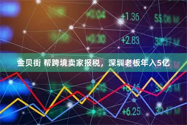 金贝街 帮跨境卖家报税，深圳老板年入5亿
