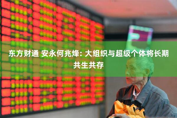 东方财通 安永何兆烽: 大组织与超级个体将长期共生共存